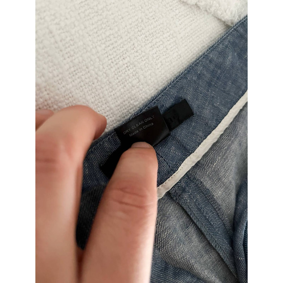 Jenni Kayne | Denim Pleated Shorts | Sz 4 - Picture 6 of 6